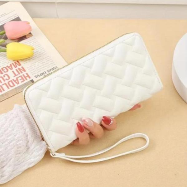 Billetera  Para Dama C372-2 Blanco