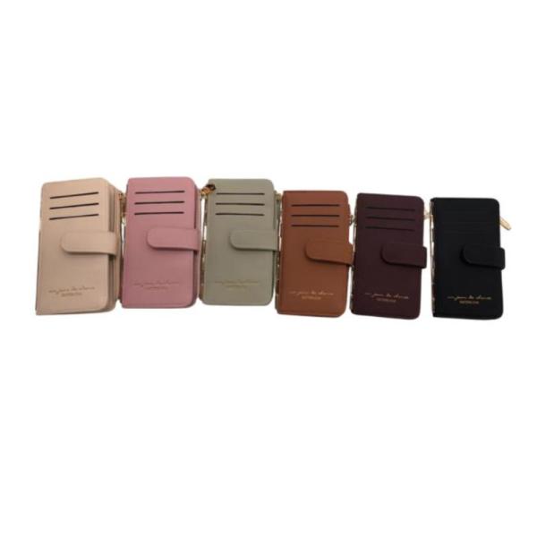 Billetera  Para Dama Modelo C363-1 Negro