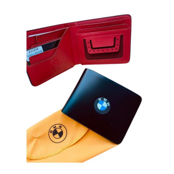 Billetera Caballero Marca Bmw  6191 Negro