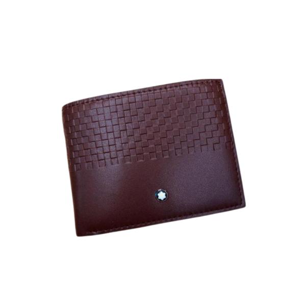 Billetera Caballero Marca Mont Blanc  6004 Cafe