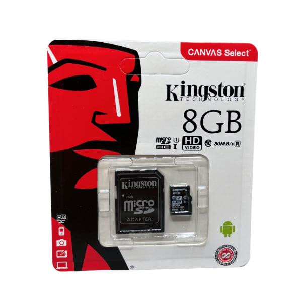 Memoria Micro Sd Kingston 8Gb