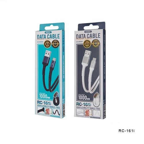 Cable Usb Lightning RC-161I Serie Kayla Remax Negro