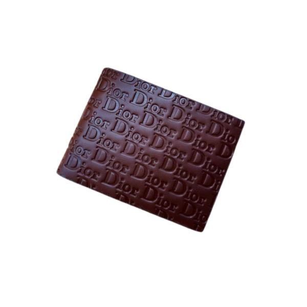 Billetera Marca Para Caballero Dior Modelo 3860 Cafe