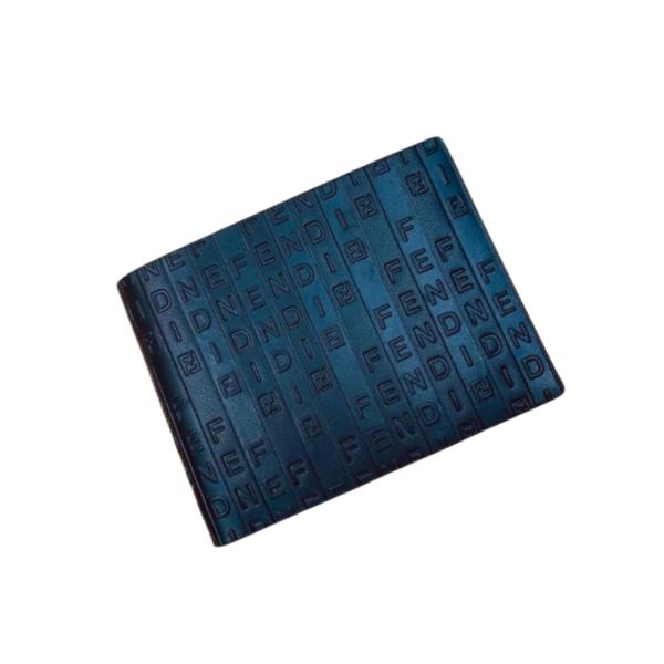 Billetera Marca Para Caballero Fendi Modelo 3864 Negro