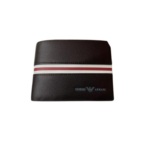 Billetera Marca Para Caballero Giorgio Armani  Modelo 3810 Cafe