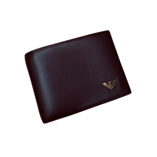 Billetera Marca Para Caballero Giorgio Armani Modelo 9235 Cafe
