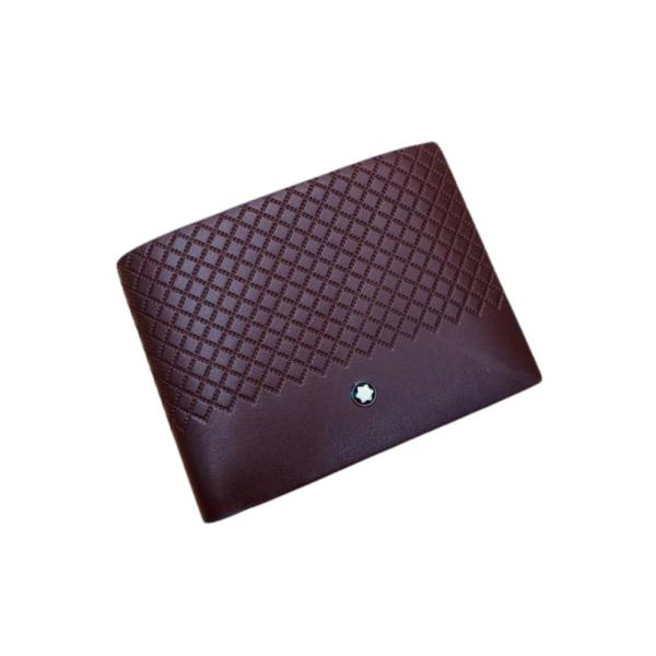 Billetera Marca Para Caballero Mont Blanc Modelo 9251 Cafe