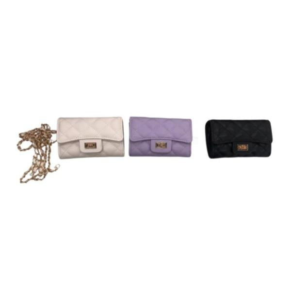 Billetera Para Dama  Modelo C377-2 Negro