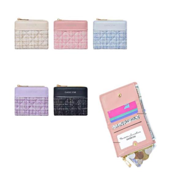 Billetera Para Dama  Modelo C586-002 Celeste