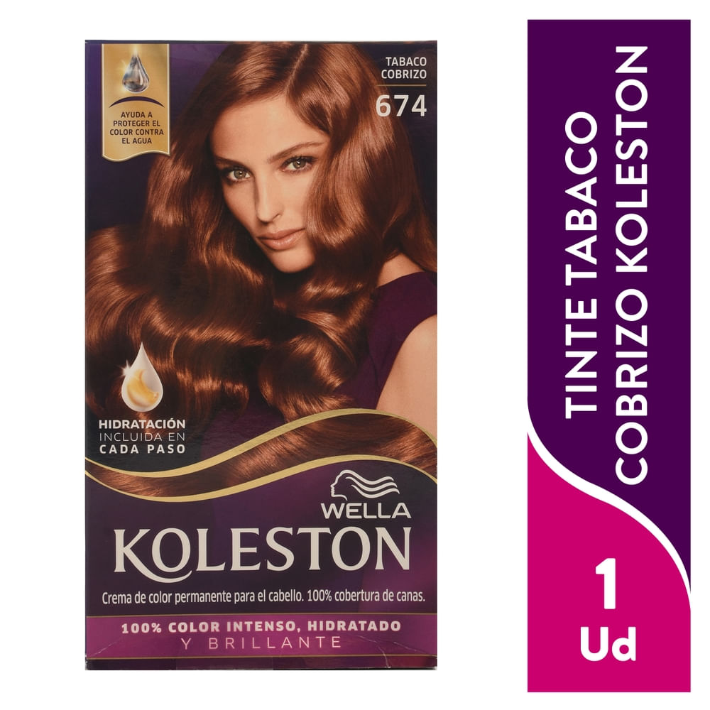 Tinte Koleston 674 Tabaco Cobriz - 145ml