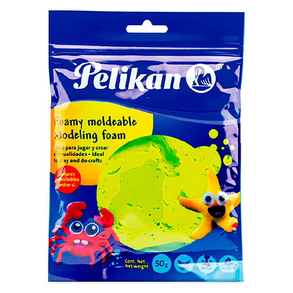 Foamy Moldeable Pelikan Colores Surtidos - 1 Ud