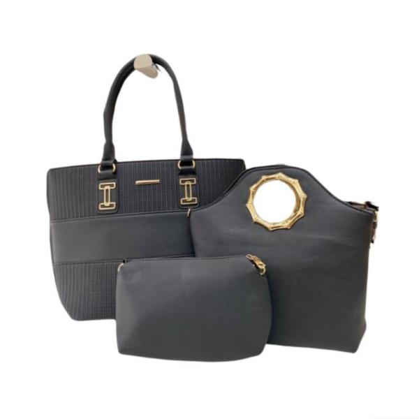 Bolso 3 En 1 Para Dama 1357 Negro