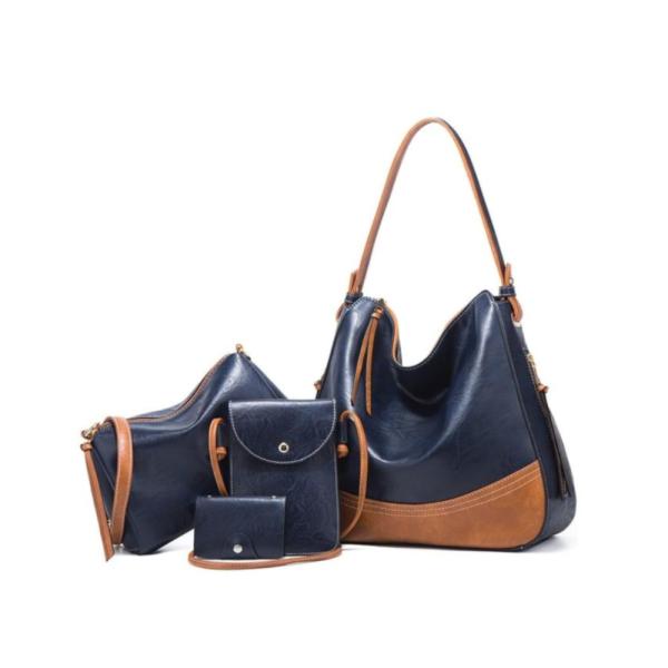 Bolso 3 En 1 Para Dama 21306 Azul Oscuro