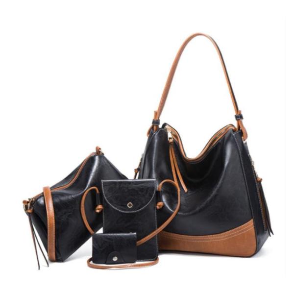 Bolso 3 En 1 Para Dama 21306 Negro