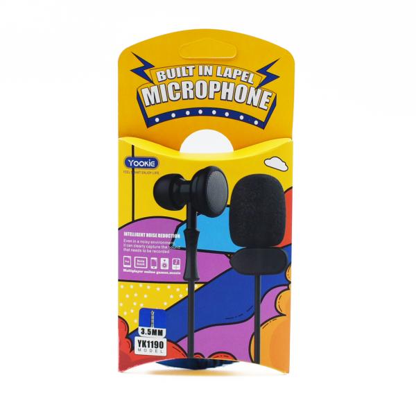 MICROFONO YK1190 YOOKIE NEGRO