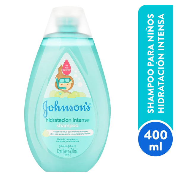 Shampoo Johnson's Baby Hidratación Intensa - 400 Ml