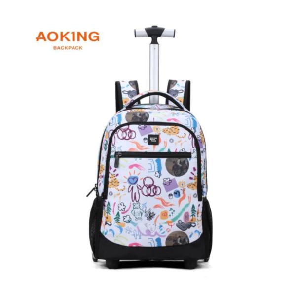 Bolso Con Ruedas  Con Diseño Modelo Xln3006-15 Aoking Civilizacion