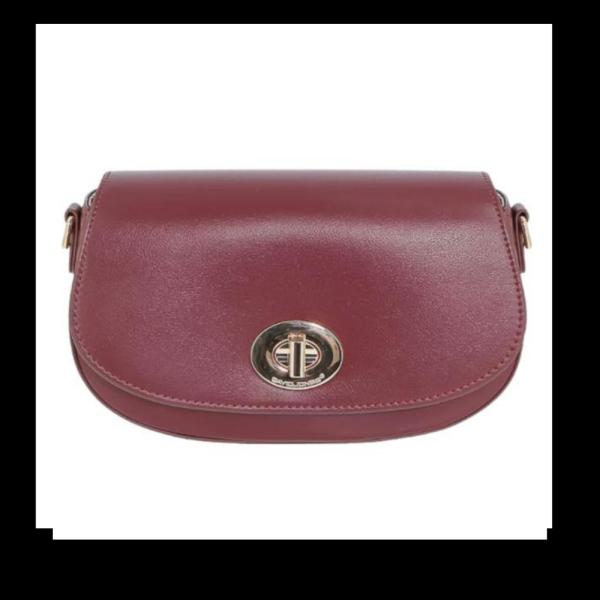 Bolso Cruzado  Modelo Cm7104 Vino