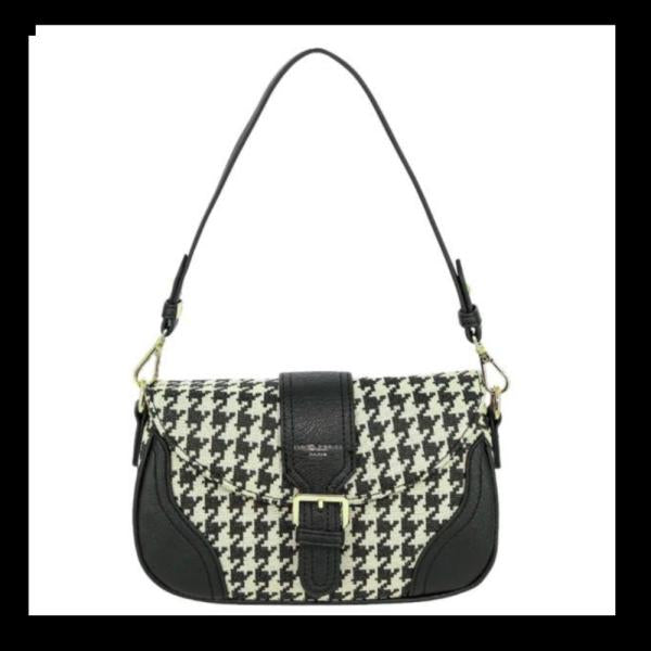 Bolso Cruzado Modelo Cm7127 Negro