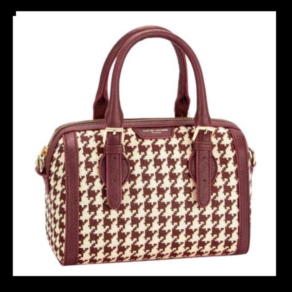 Bolso Cruzado Modelo Cm7128 Vino