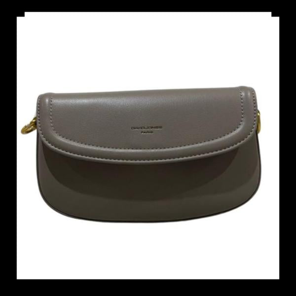 Bolso Cruzado Modelo Cm7150 Gris Oscuro