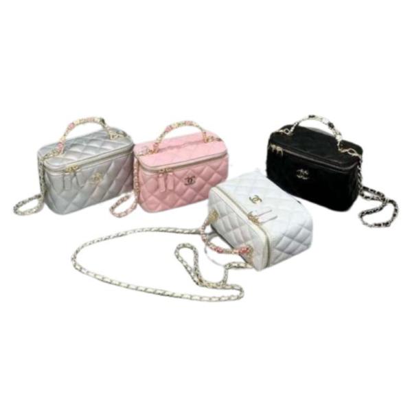 Bolso Cruzado Chanel Modelo 8805 Blanco