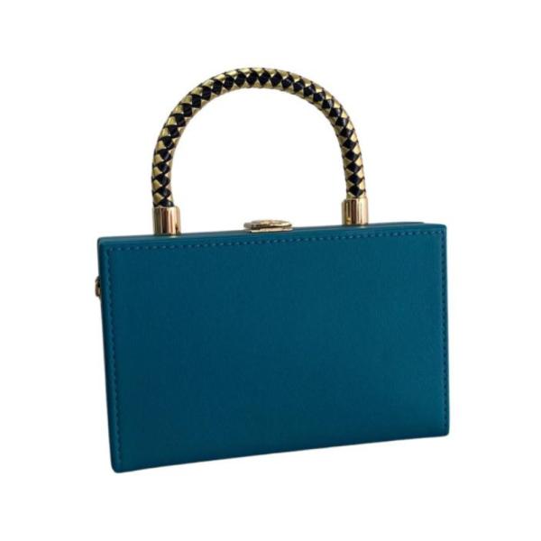 Bolso De Mano  Sy-1 Turquesa