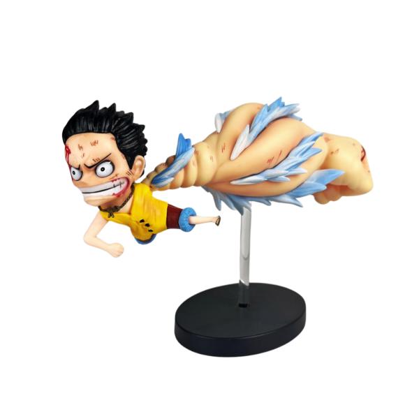 Figura de Luffy en Escena Volando – One Piece