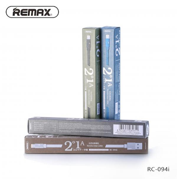 Cable Usb Lightning Rc-094I Serie Kerolla 2M Remax Blanco