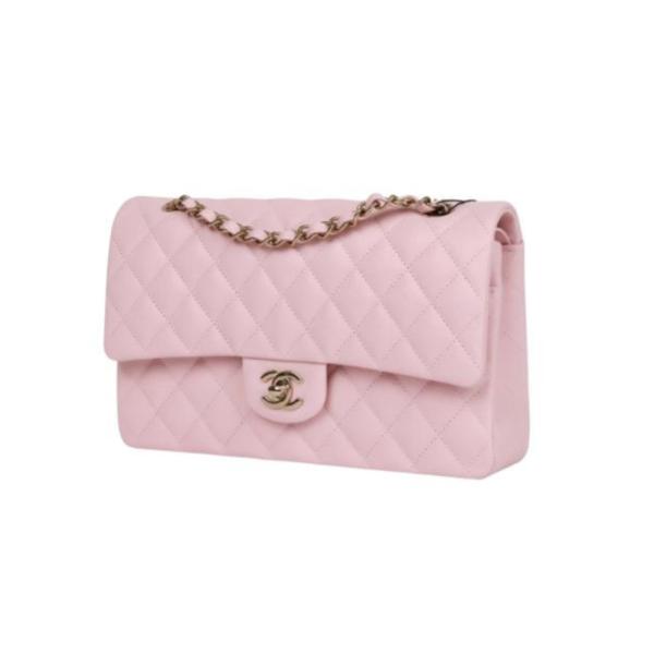Bolso De Mano Chanel Modelo Xdd925 Rosado