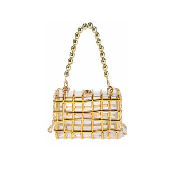 Bolso De Mano Wr-17 Oro