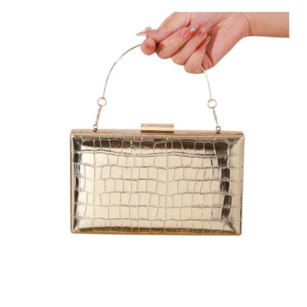 Bolso De Mano Zb253-2 Oro
