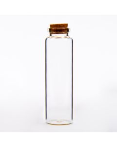 Recipiente Vidrio Corcho 11cm