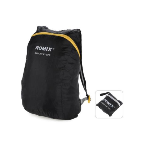 Bolso Empacable  Espalda 14L Modelo Rh30 Negro