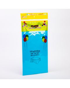 Mantel Plástico Celeste 54x72pulg