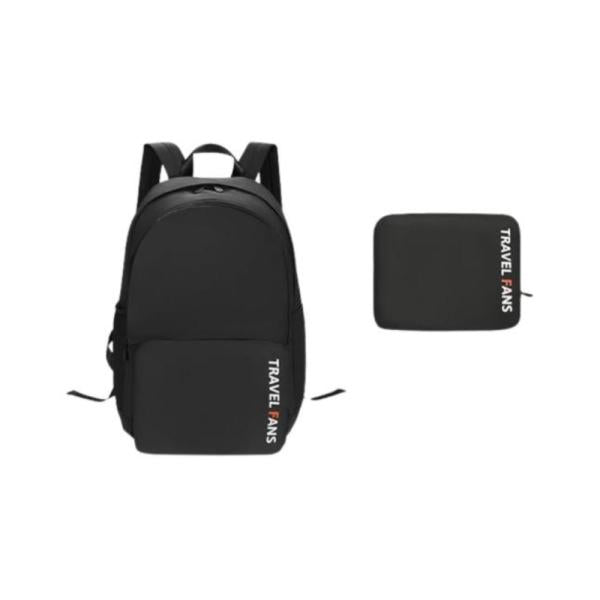 Bolso Empacable  Modelo Bb12 Negro