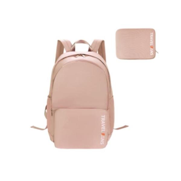 Bolso Empacable  Modelo Bb12 Rosado