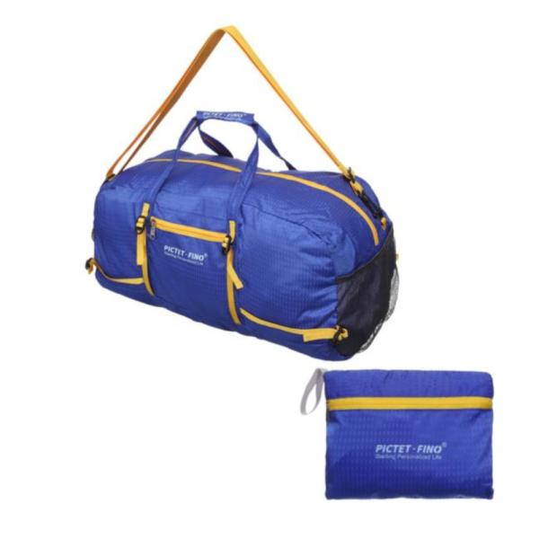 Bolso Empacable Modelo Rh78 Azul