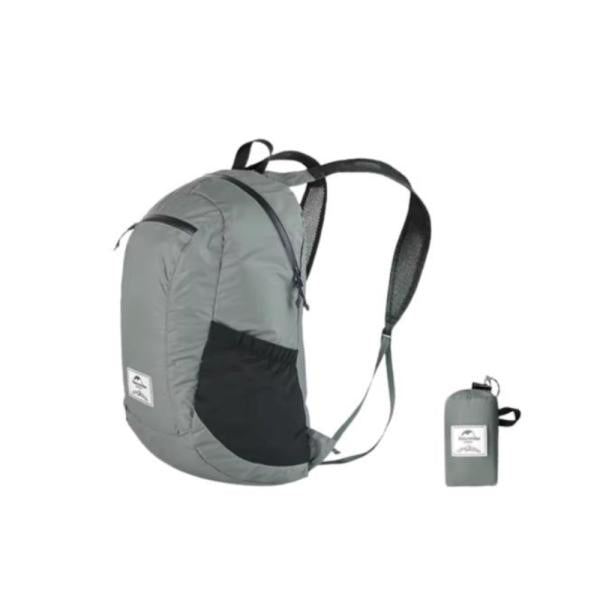 Bolso Empacable 16L  Modelo Rh52 Gris