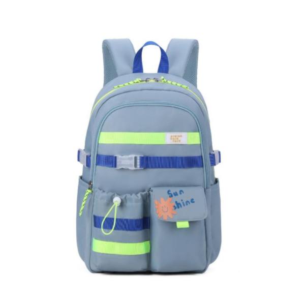 Bolso Escolar  Modelo Bn2030 Aoking Celeste