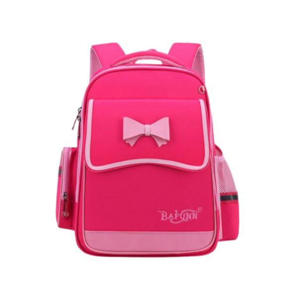 Bolso Escolar Con Diseño Modelo 1520 Fucsia