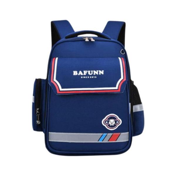 Bolso Escolar Con Diseño Modelo 1520 Azul