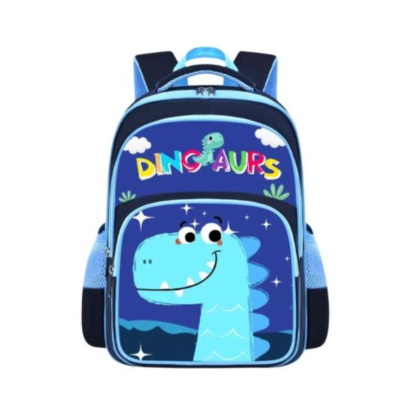Bolso Escolar Con Diseño Modelo 1799 Dinosaurio