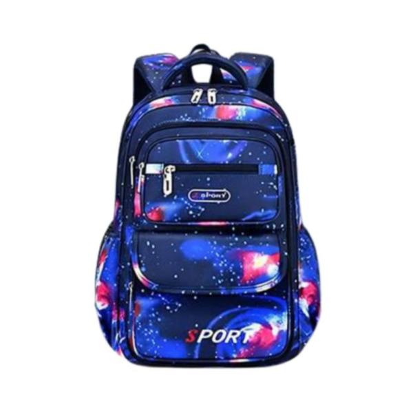 Bolso Escolar Con Diseño Modelo 2072 Purpura