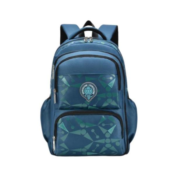Bolso Escolar Con Diseño Modelo 2356 Verde