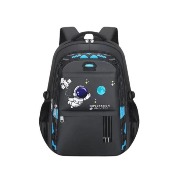 Bolso Escolar Con Diseño Modelo 3366 Negro