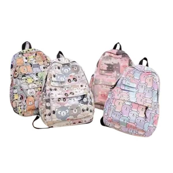 Bolso Escolar Con Diseño Modelo 6611- 1