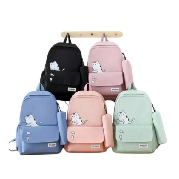 Bolso Escolar Con Diseño Modelo 888- 2134