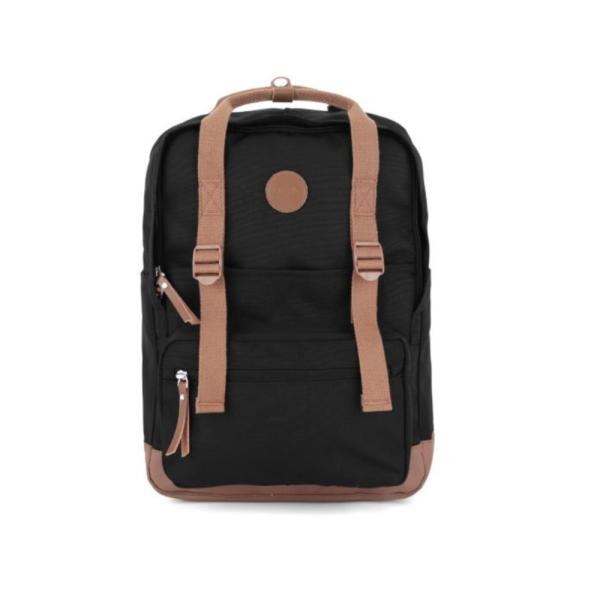 Bolso Espalda Modelo 1085B Himawari Negro/Cafe