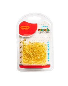 Gacilla Metálica Para Manualidades 23mm Dorado